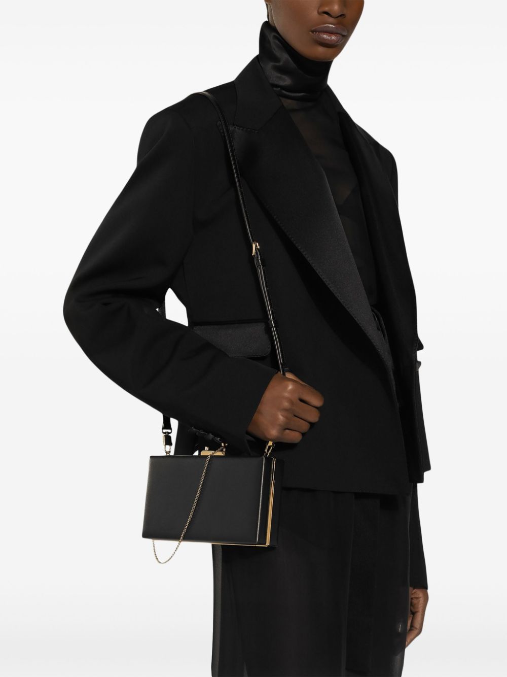 Dolce & Gabbana Women Eva Leather Clutch