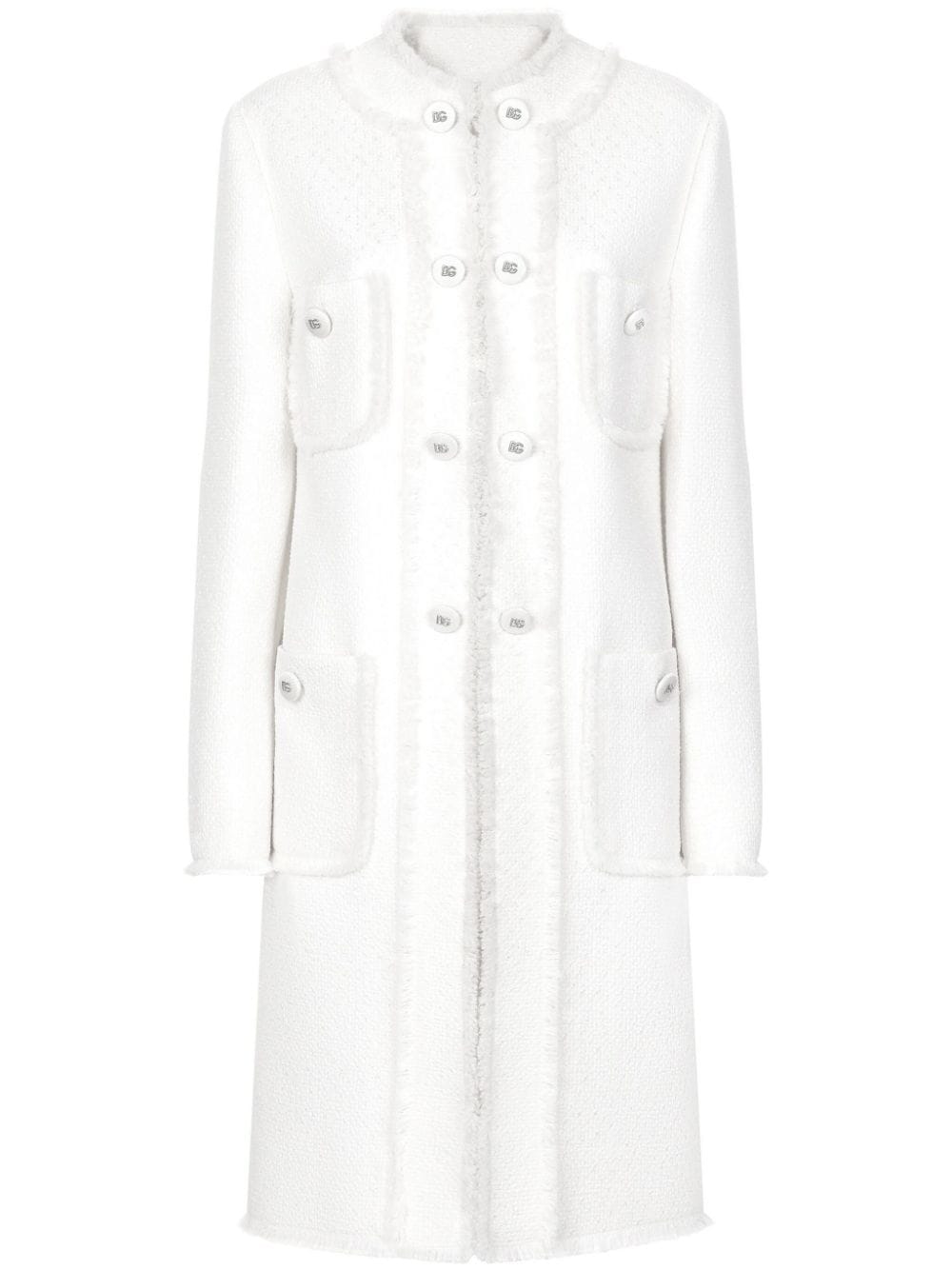 Dolce & Gabbana Women Wool Tweed Coat