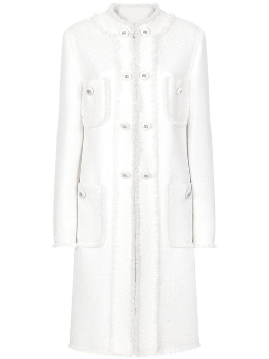 Dolce & Gabbana Women Wool Tweed Coat