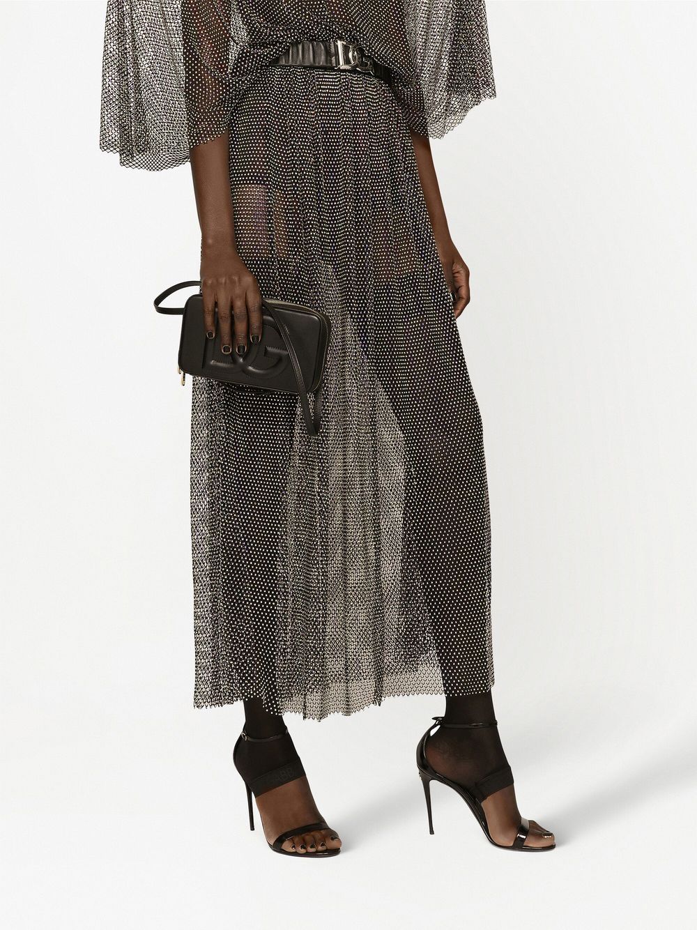 Dolce & Gabbana Women Dg Logo Leather Camera Bag