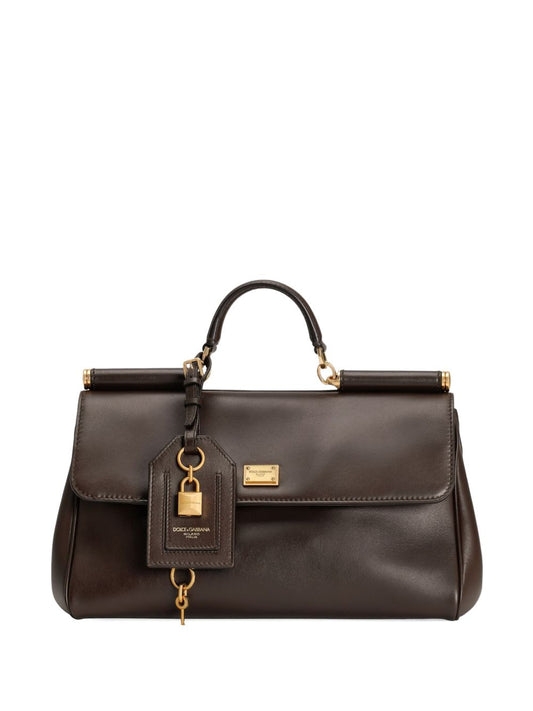 Dolce & Gabbana Women Sicily Soft Leather Handbag