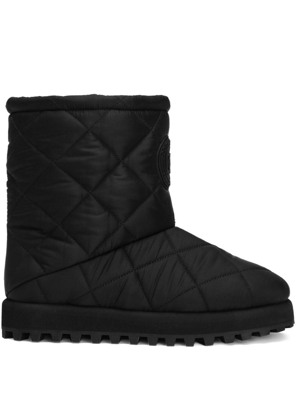 Dolce & Gabbana Men Nylon Puffy Boots