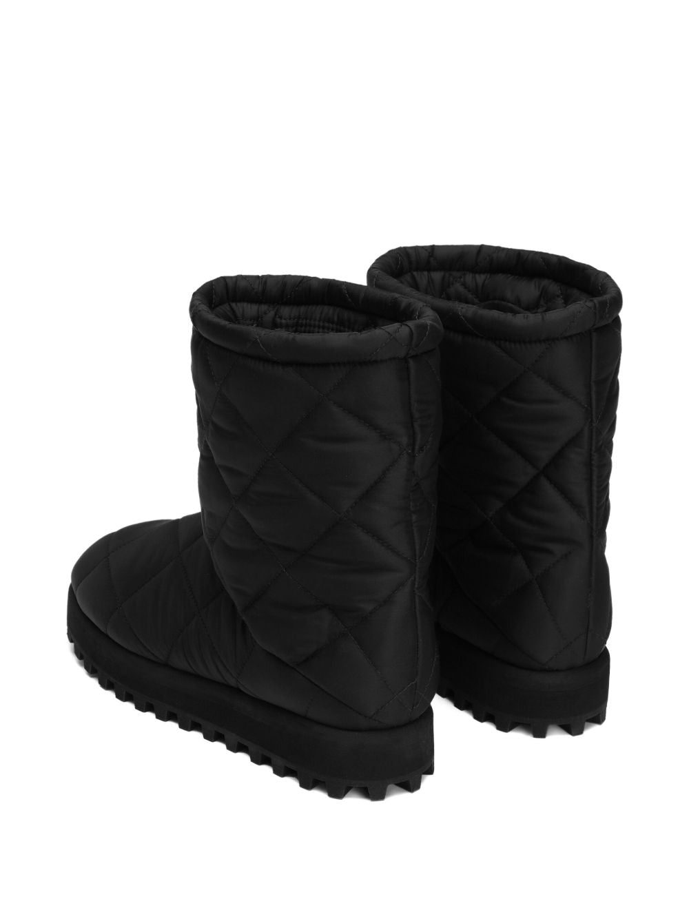 Dolce & Gabbana Men Nylon Puffy Boots