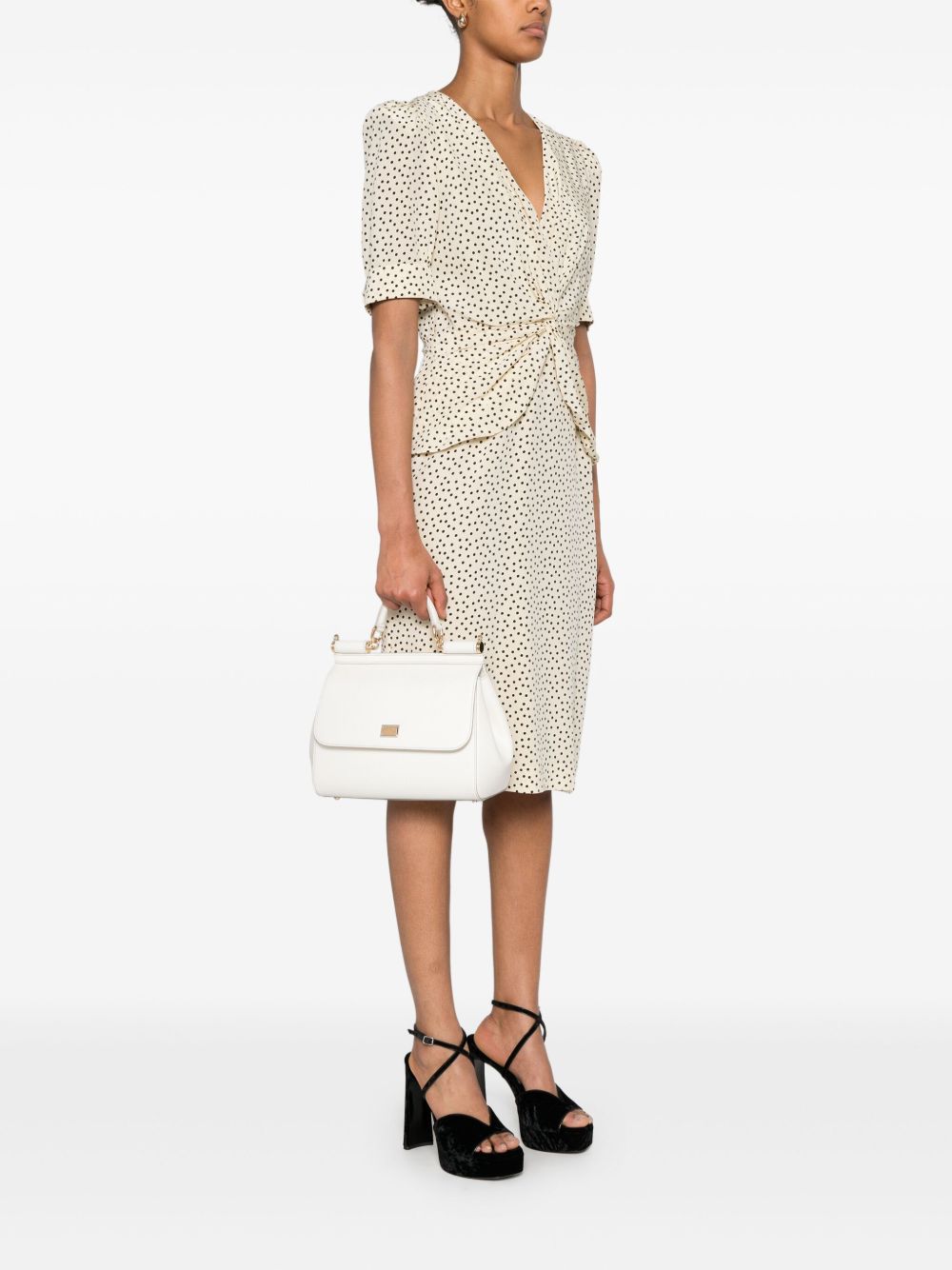 Dolce & Gabbana Women Sicily Large Leather Handbag