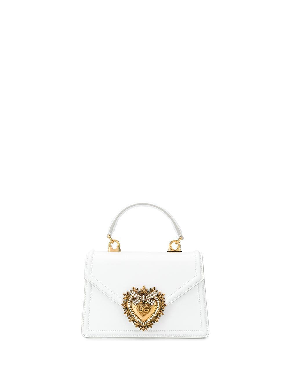 Dolce & Gabbana Women Devotion Small Leather Handbag