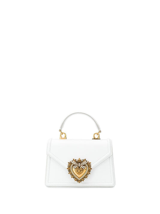Dolce & Gabbana Women Devotion Small Leather Handbag