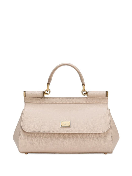 Dolce & Gabbana Women Sicily Leather Handbag