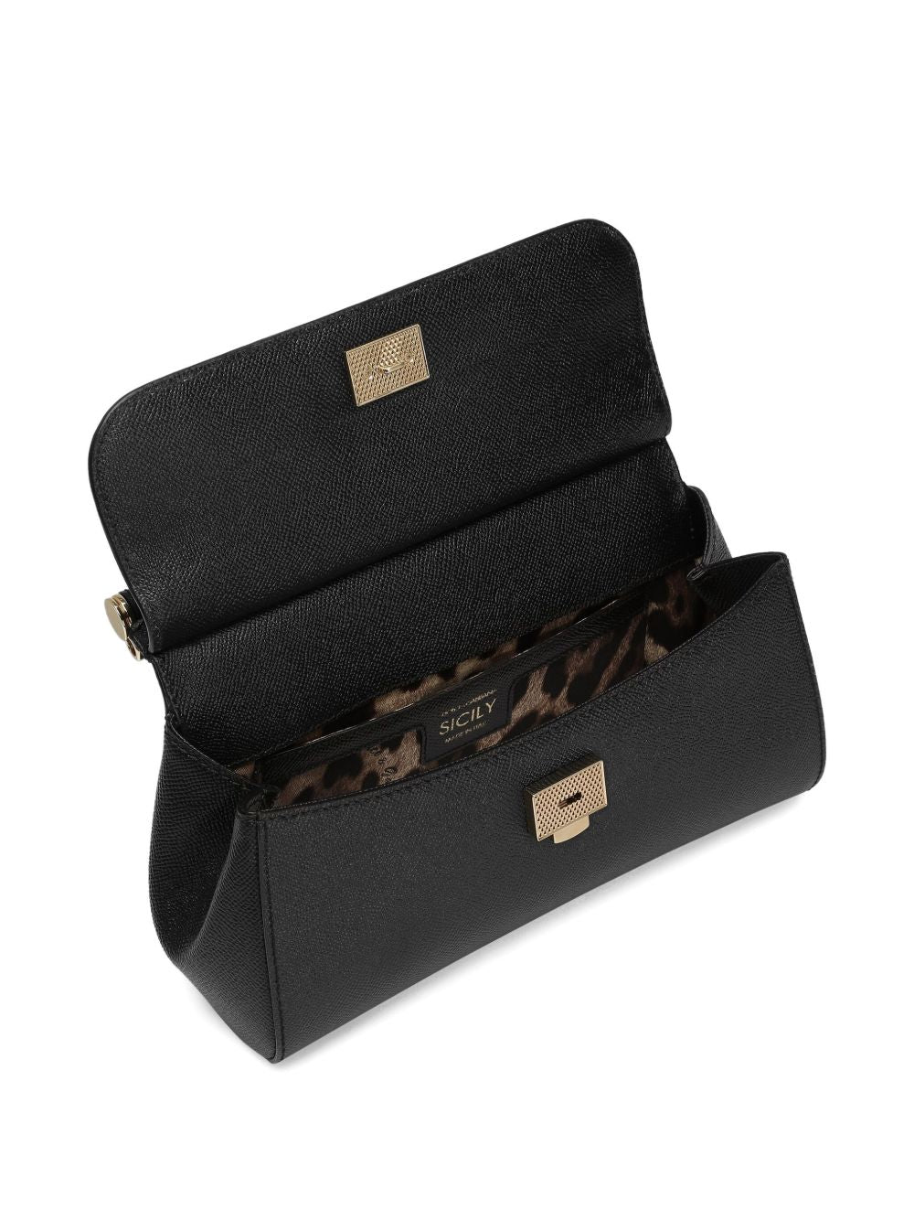 Dolce & Gabbana Women Sicily Leather Handbag