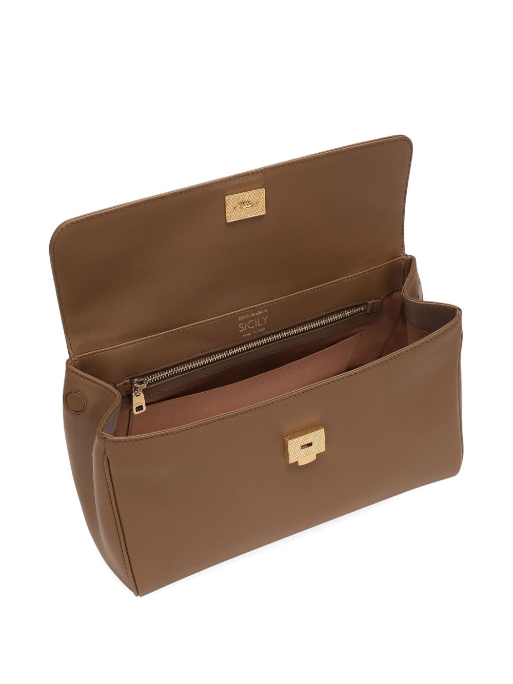 Dolce & Gabbana Women Sicily Soft Leather Handbag