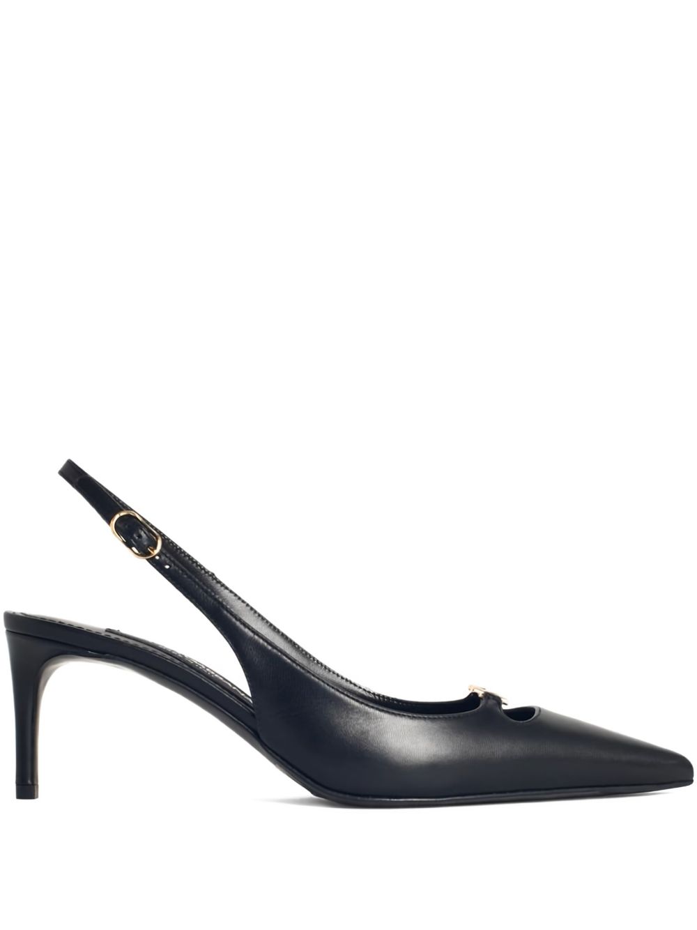 Dolce & Gabbana Women Leather Slingback Pumps