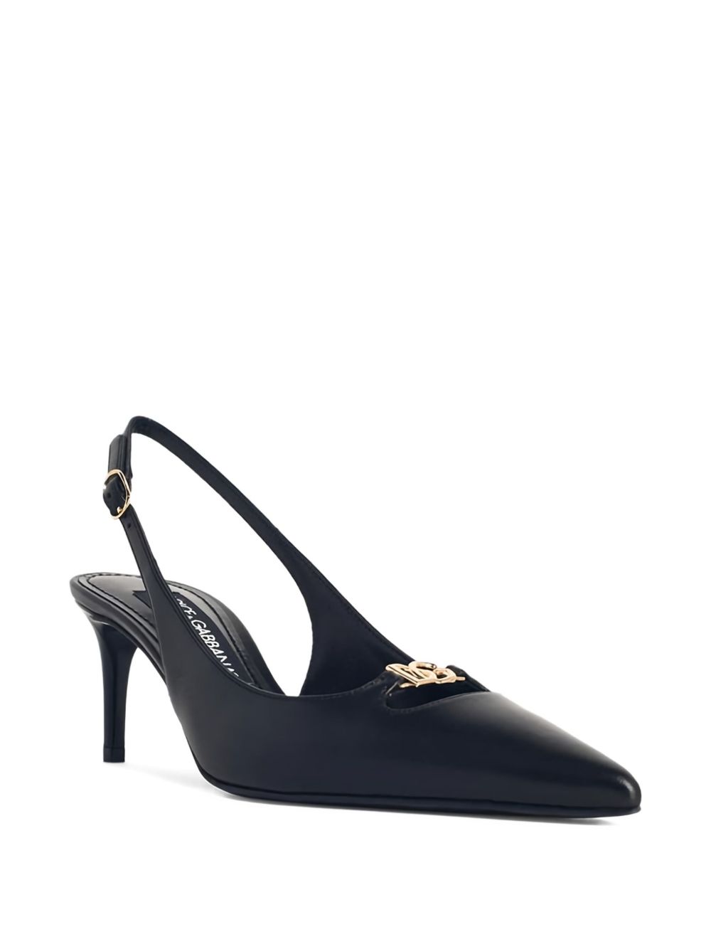 Dolce & Gabbana Women Leather Slingback Pumps