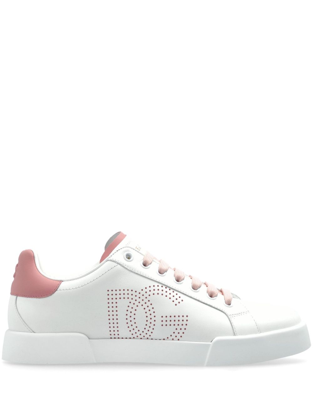 Dolce & Gabbana Women Portofino Leather Sneakers