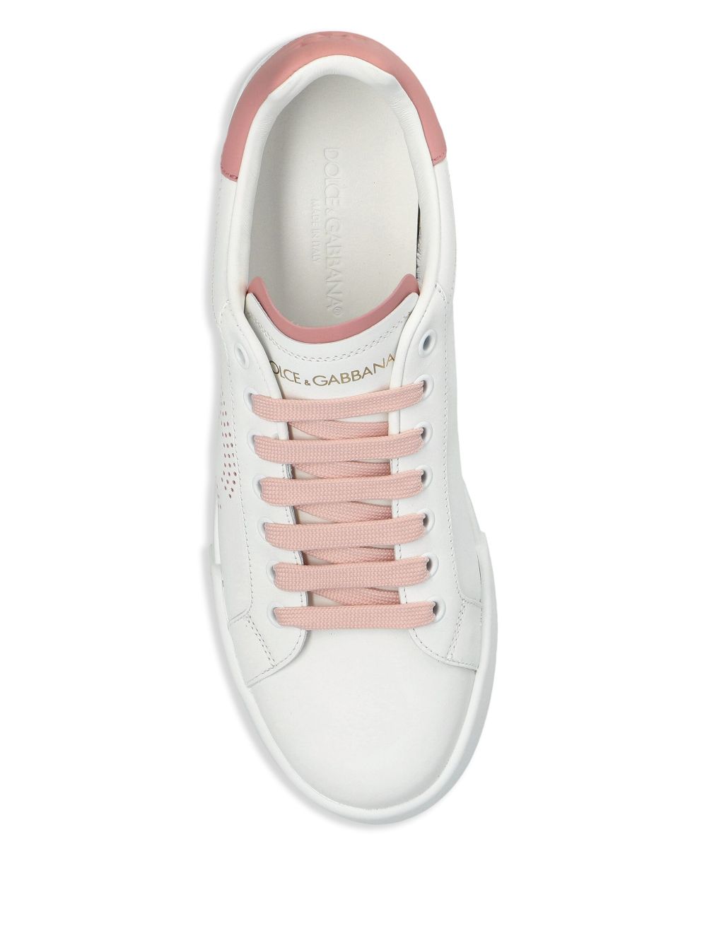 Dolce & Gabbana Women Portofino Leather Sneakers