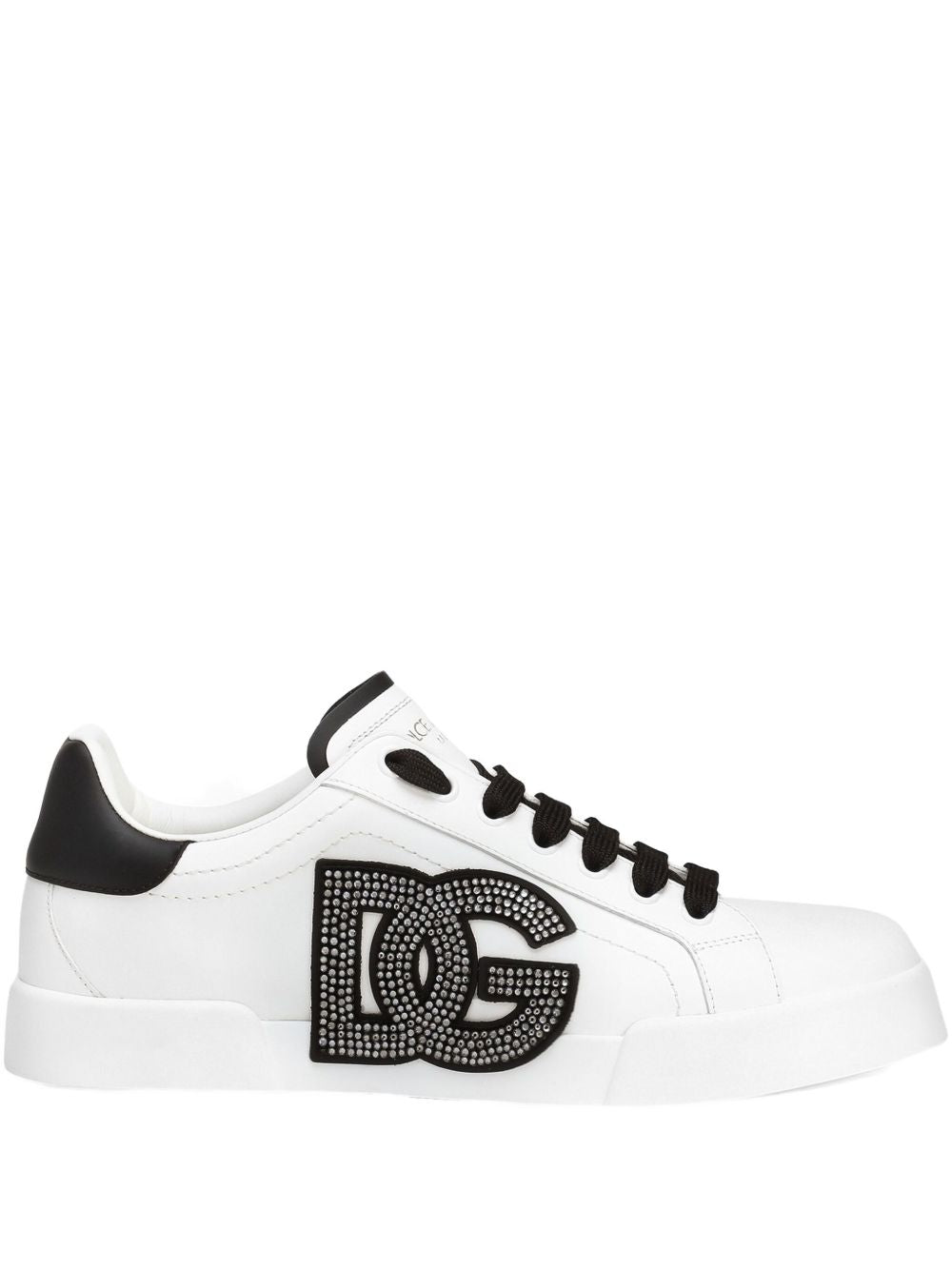 Dolce & Gabbana Women Portofino Leather Sneakers