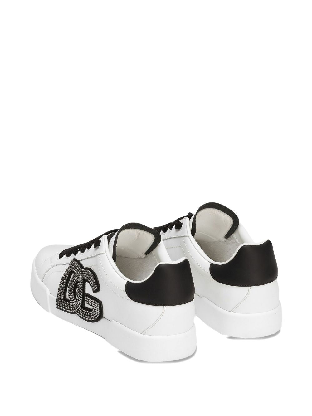 Dolce & Gabbana Women Portofino Leather Sneakers