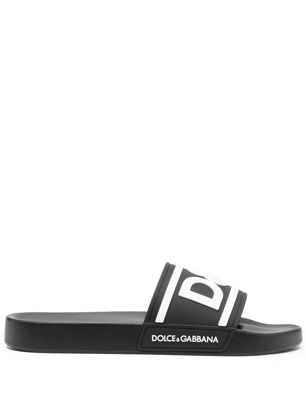 Dolce & Gabbana Men Dg Logo Pool Slides