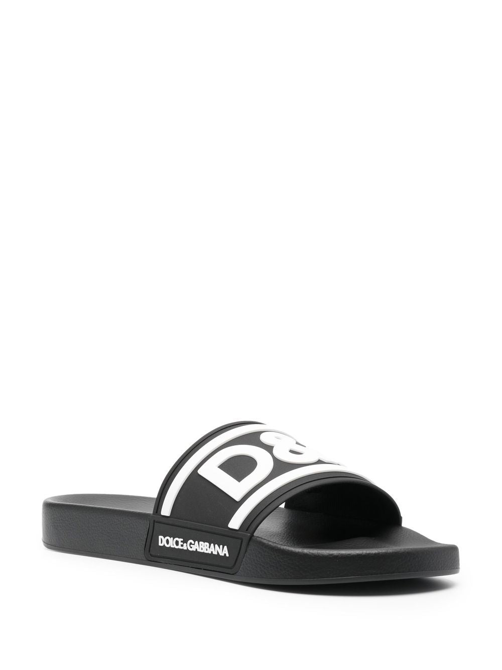 Dolce & Gabbana Men Dg Logo Pool Slides