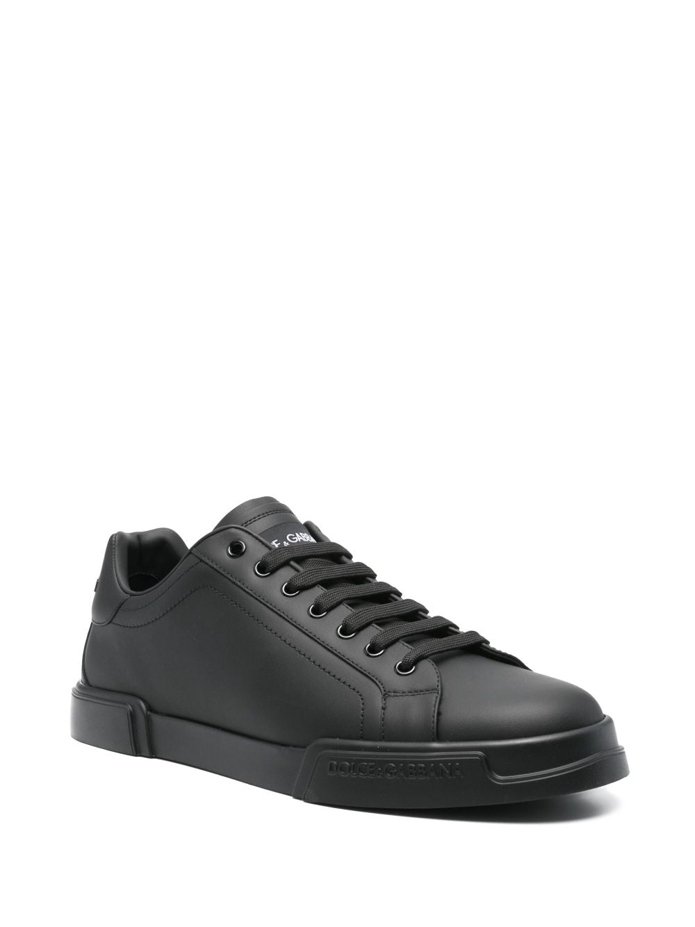 Dolce & Gabbana Men Portofino Leather Sneakers