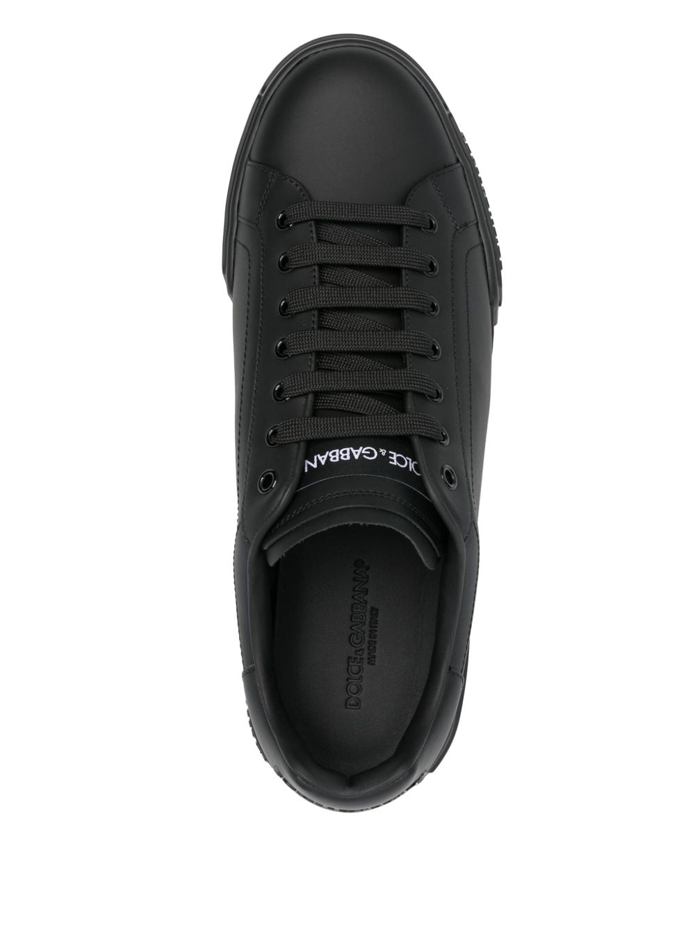 Dolce & Gabbana Men Portofino Leather Sneakers