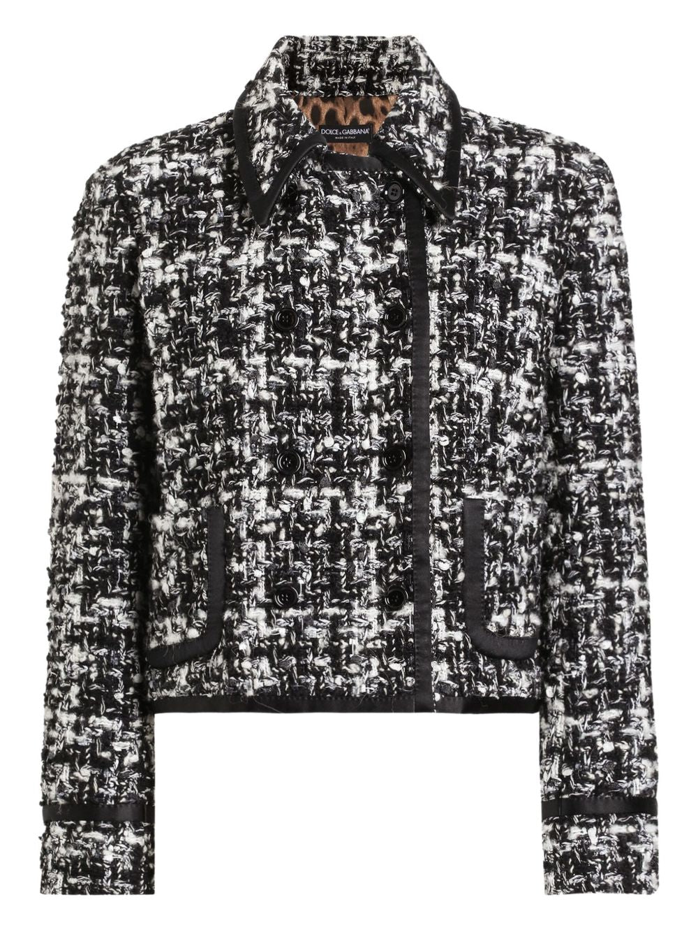 Dolce & Gabbana Women Wool Blend Tweed Jacket