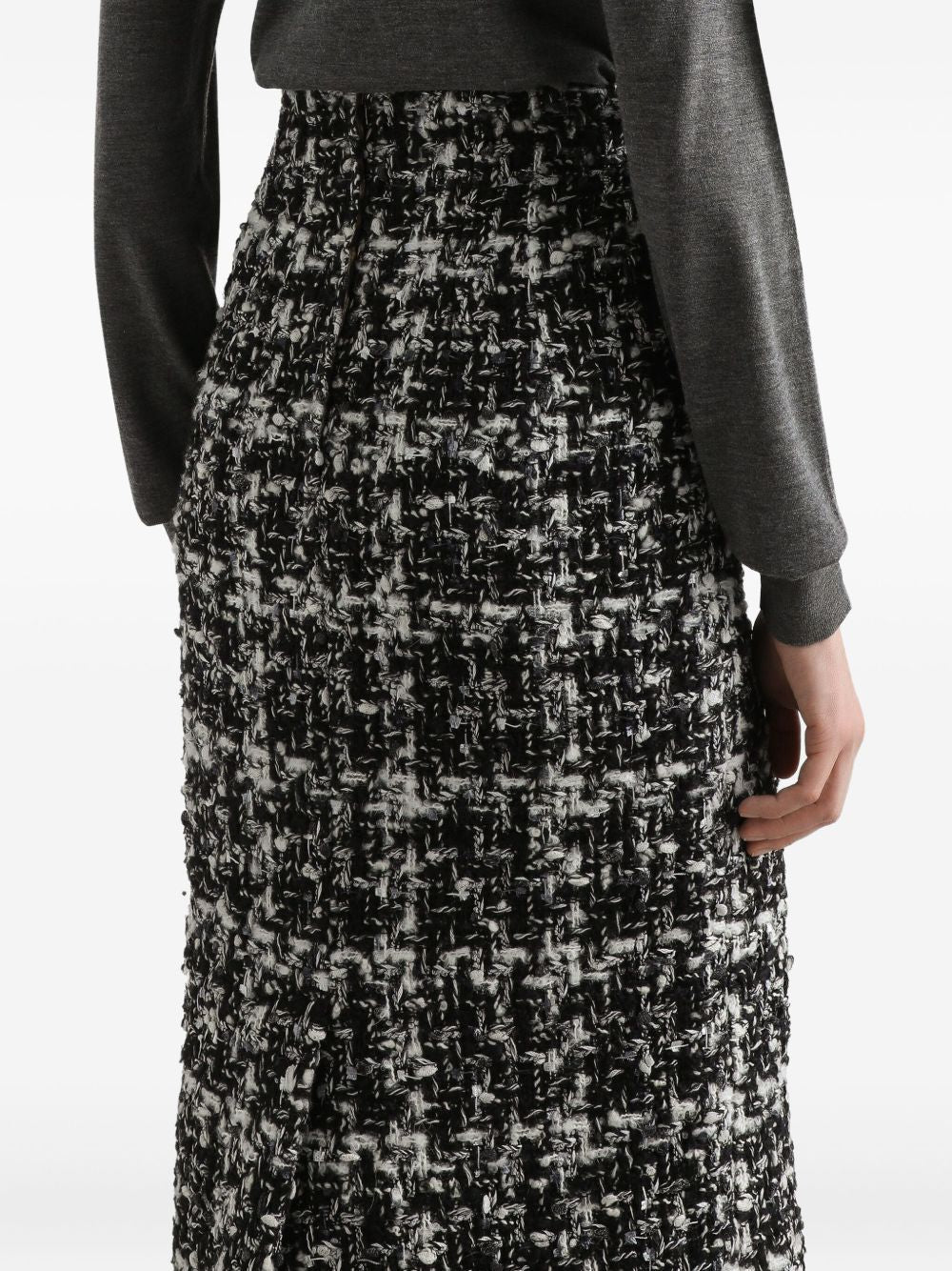 Dolce & Gabbana Women Wool Blend Midi Skirt