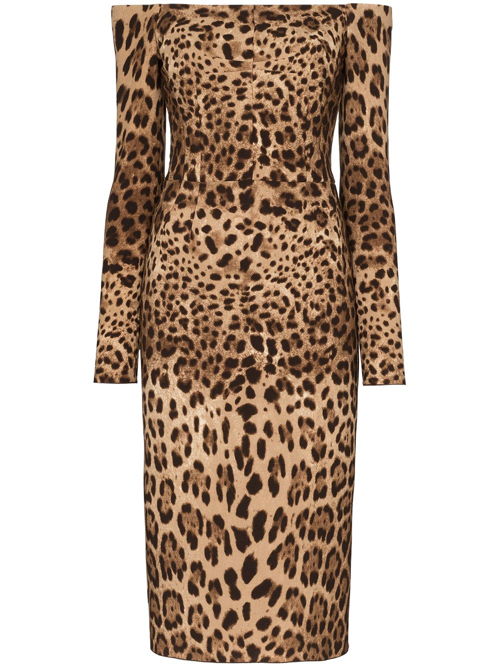 Dolce & Gabbana Women Leopard Printed Dress