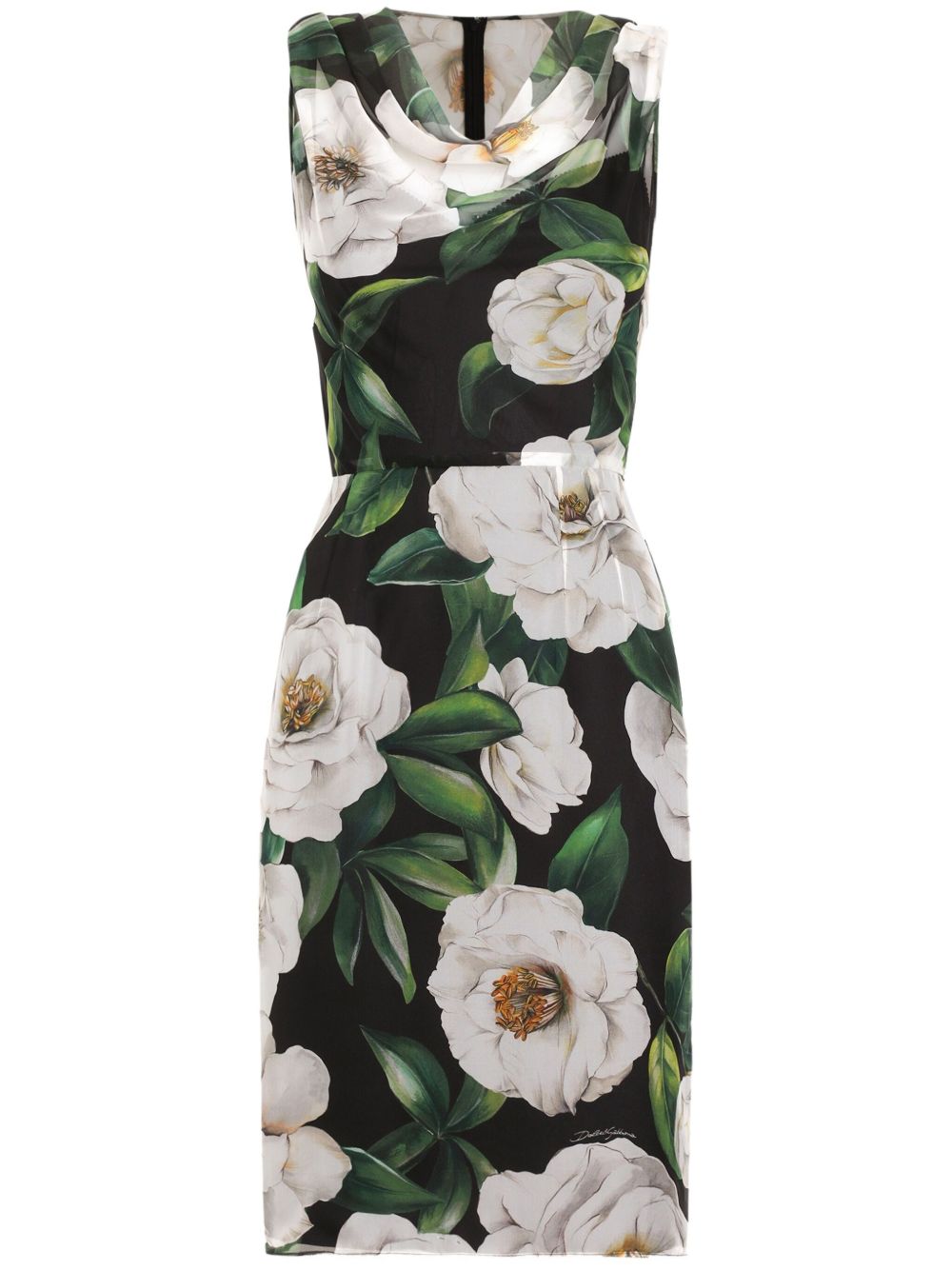 Dolce & Gabbana Women Printed Silk Dress