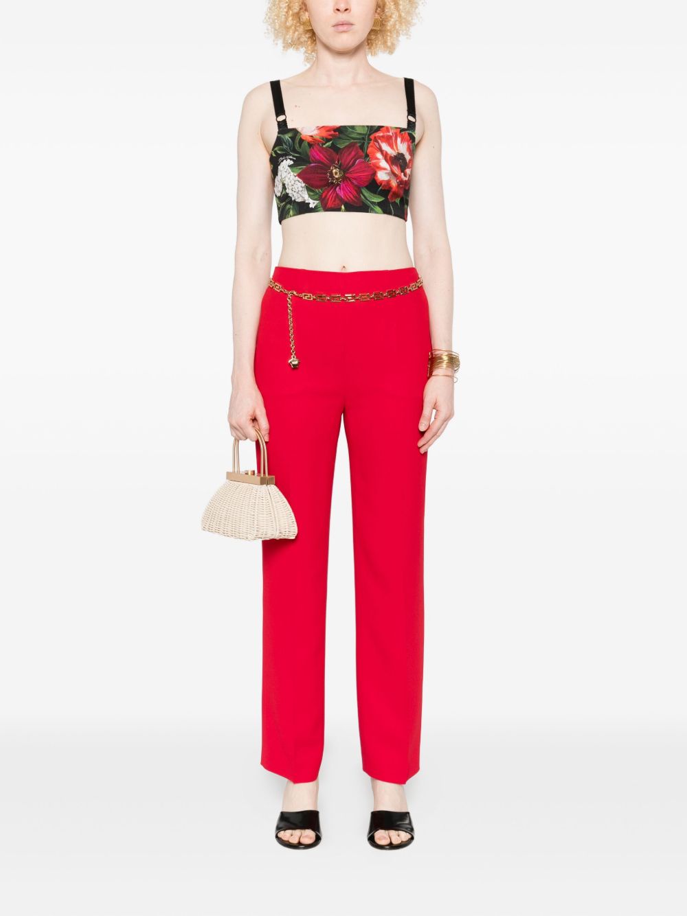 Dolce & Gabbana Women Flowers Printed Dress