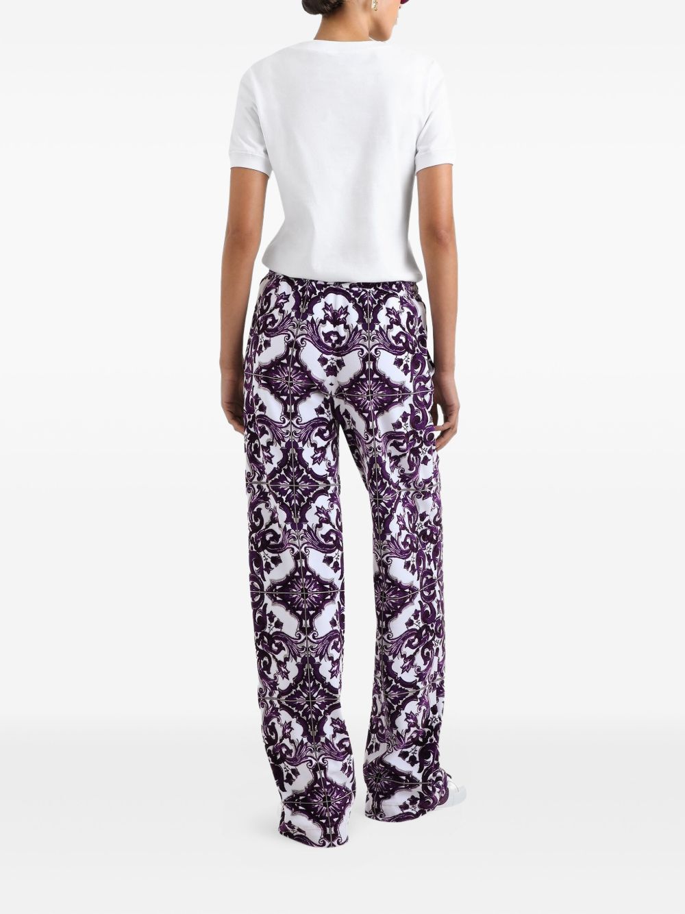 Dolce & Gabbana Women Logo Cotton T-Shirt