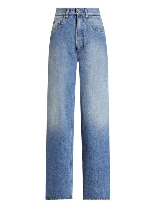 Dolce & Gabbana Women Denim Cotton Jeans