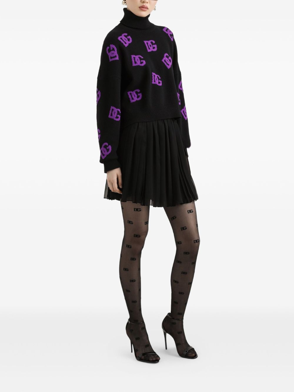 Dolce & Gabbana Women Wool Turtle-Neck Jumper