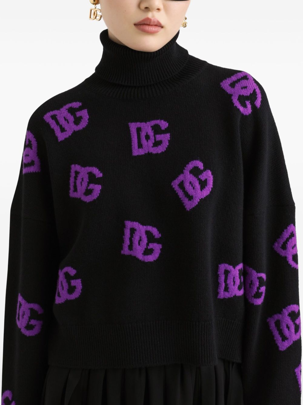 Dolce & Gabbana Women Wool Turtle-Neck Jumper