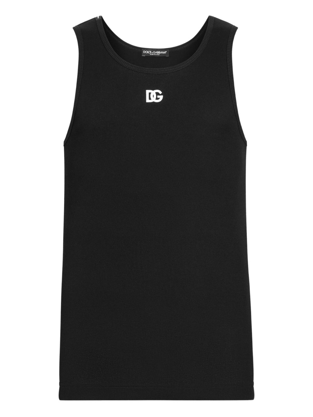Dolce & Gabbana Men Logo Cotton Tank Top