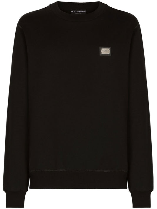 Dolce & Gabbana Men Logo Cotton Sweatshirt