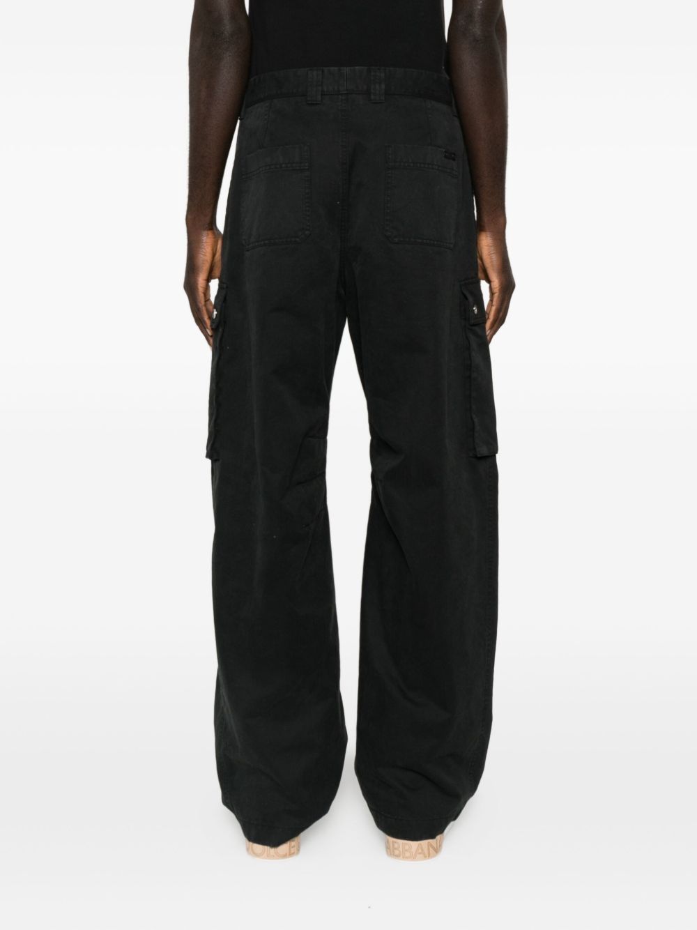 Dolce & Gabbana Men Cotton Cargo Trousers