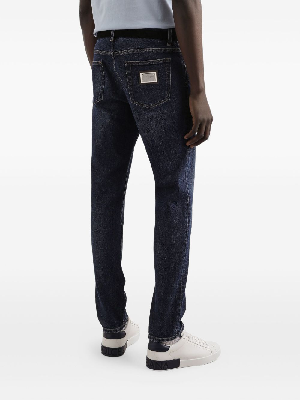 Dolce & Gabbana Men Denim Cotton Jeans