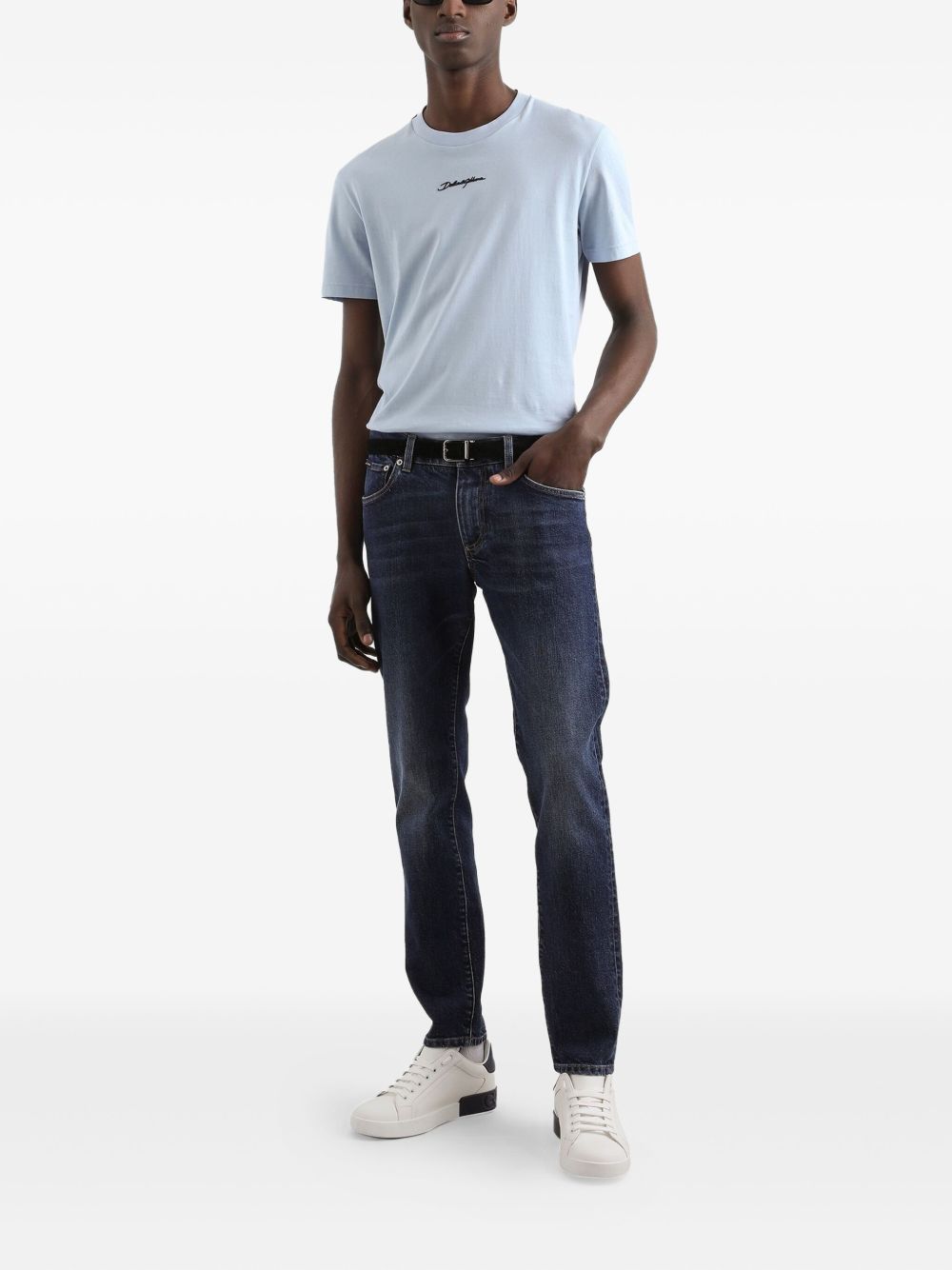 Dolce & Gabbana Men Denim Cotton Jeans