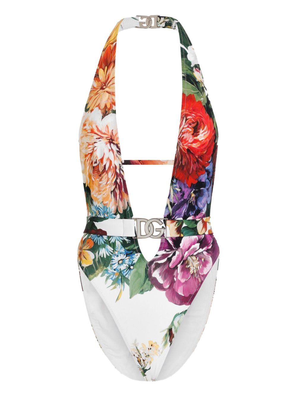 Dolce & Gabbana Women Flower Print Swimsuit