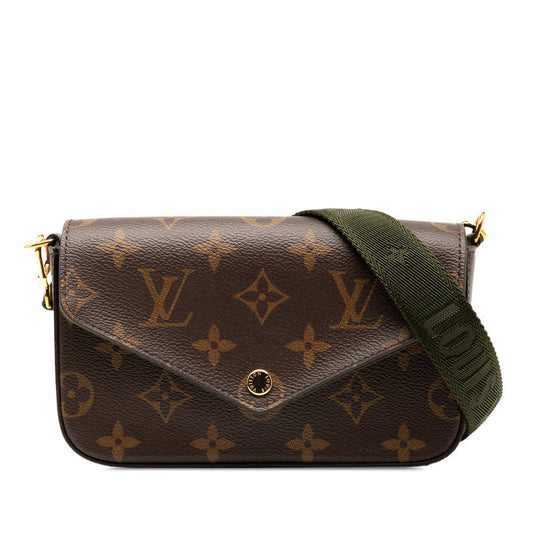Louis Vuitton Multi Pochette Felicie Monogram Shoulder Bag