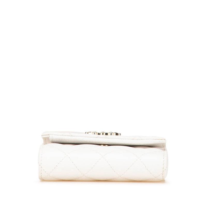 Chanel Caviar Skin Trifold Wallet AP3604