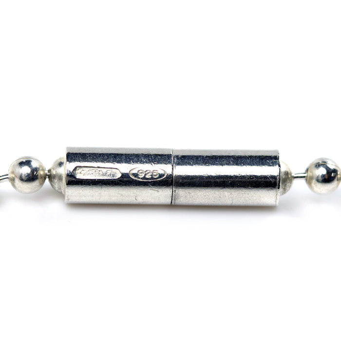 Gucci Silver 925 Double Dog Tag Necklace