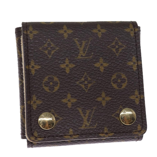 LOUIS VUITTON Monogram Jewelry Case Jewelry Box LV hk1329