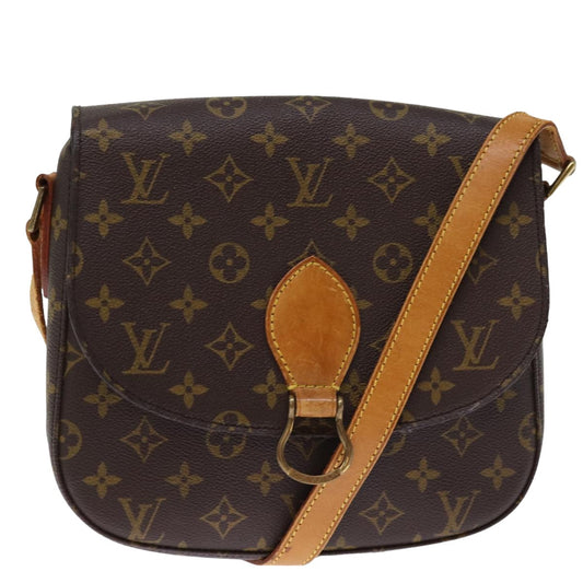 LOUIS VUITTON Monogram Saint Cloud GM Shoulder Bag M51242 LV hk1336