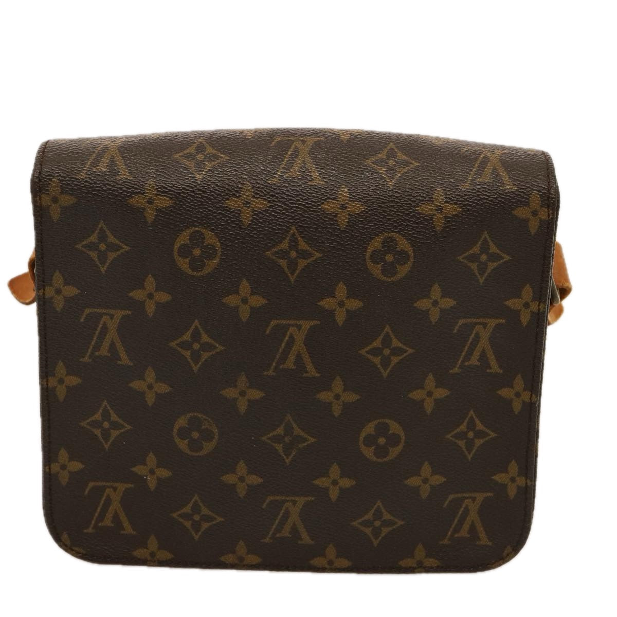 LOUIS VUITTON Monogram Cartouchiere MM Shoulder Bag M51253 LV hk1338