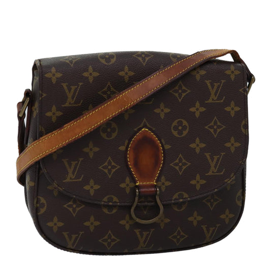 LOUIS VUITTON Monogram Saint Cloud GM Shoulder Bag M51242 LV hk1346