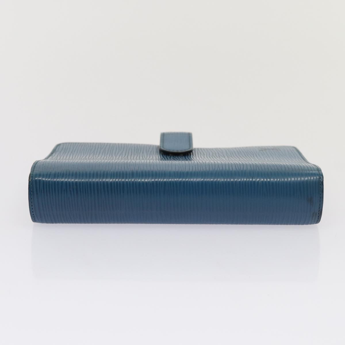 LOUIS VUITTON Epi Agenda MM Day Planner Cover Blue R20055 LV hk1395