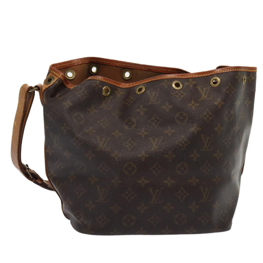 LOUIS VUITTON Monogram Petit Noe Shoulder Bag M42226 LV hk1409