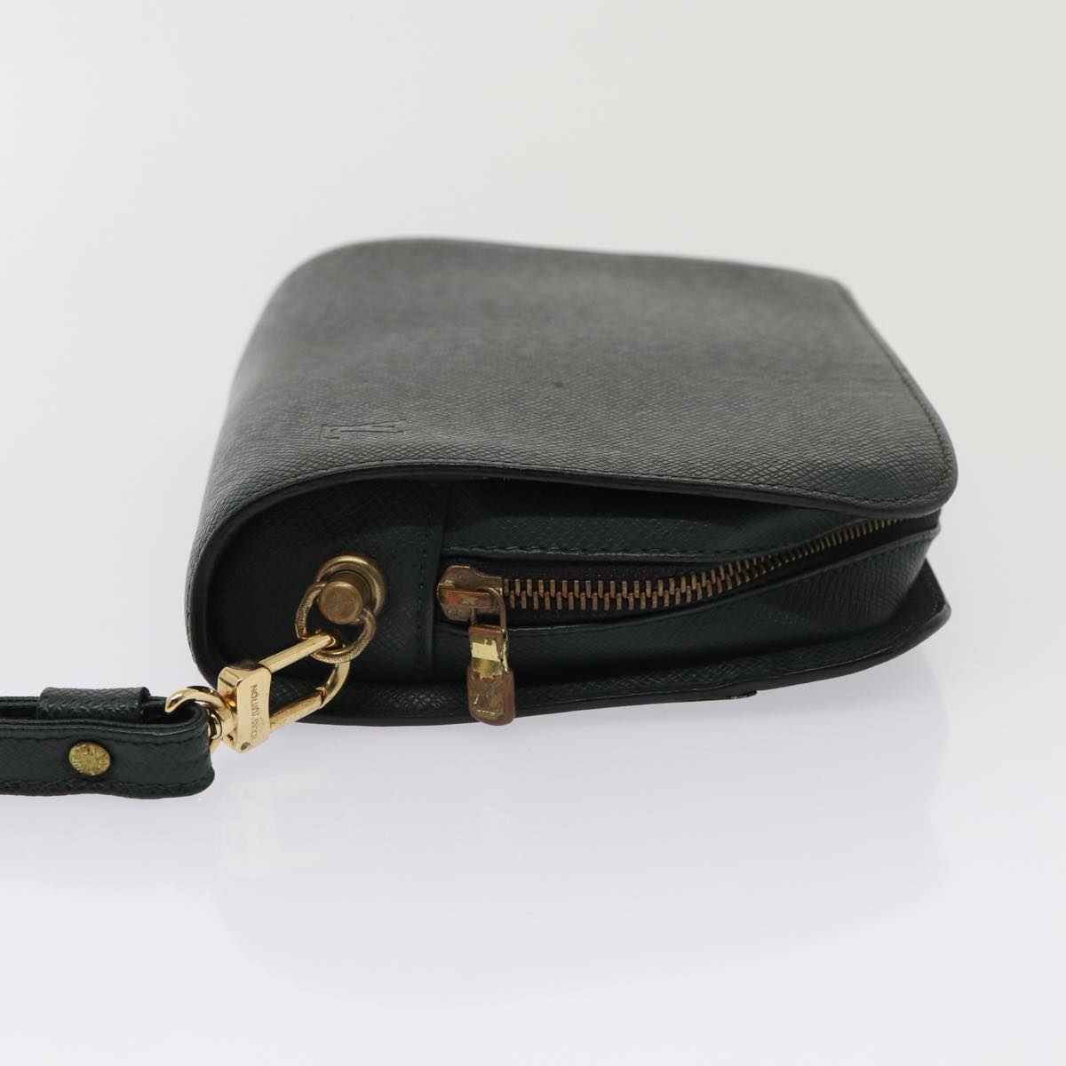 LOUIS VUITTON Taiga Baikal Clutch Bag Epicea M30184 LV hk1410