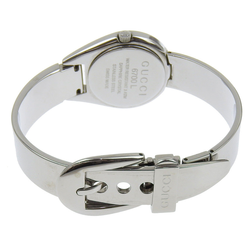 Gucci 6700L Stainless Steel Quartz Watch