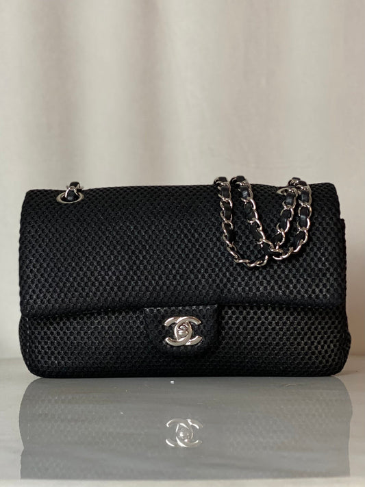 Chanel Bicolor Classic Fabric Small Bag